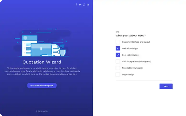 React Form Wizard